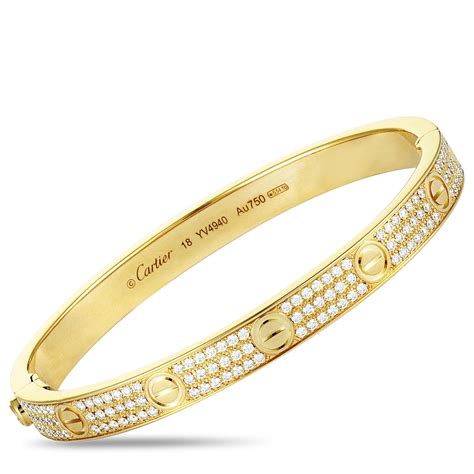 cartier bangle price|cartier love diamond bracelet price.